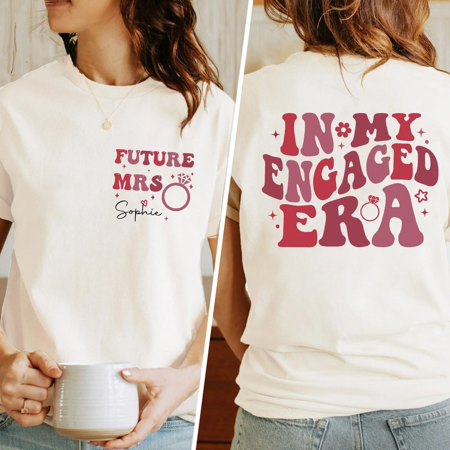 Camiseta Original Personalizada Despedida De Soltera Vintage