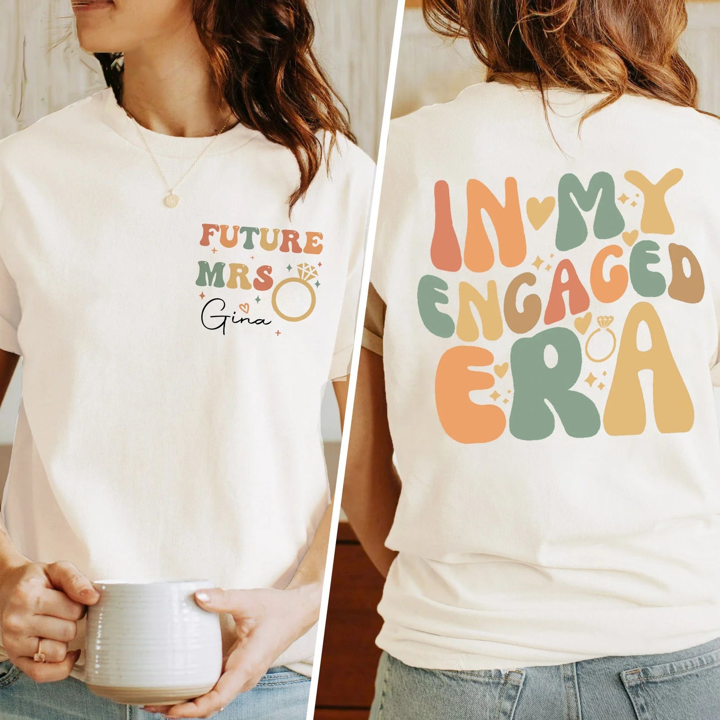 Camisetas Personalizadas Estilo Vintage Para Despedidas