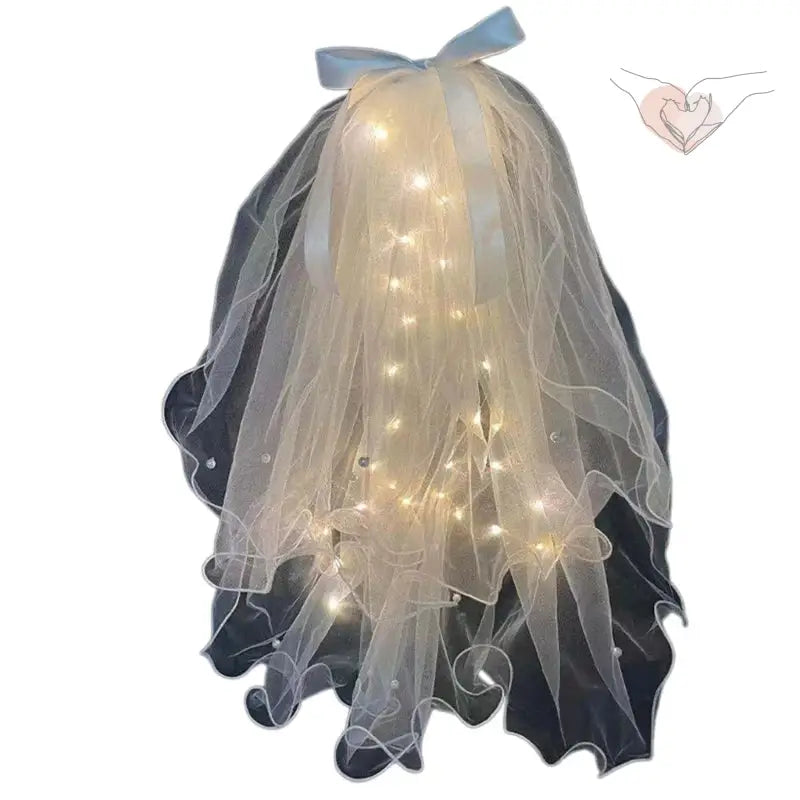 Diademas Luminosas Para Despedida De Soltera - Blanca C