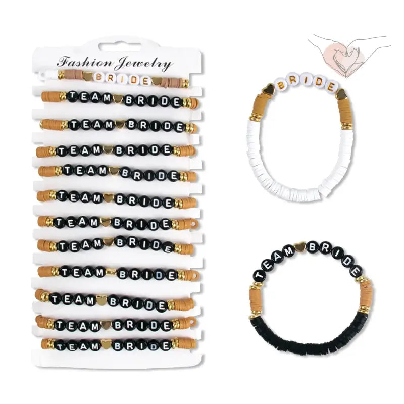 Pulseras Regalo Despedida Soltera (x12)
