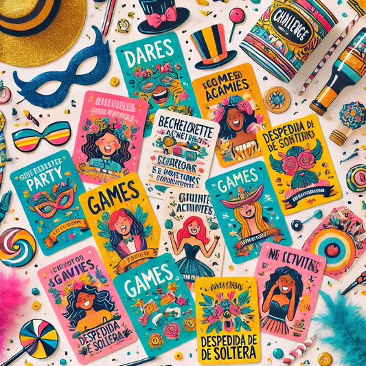 tarjetas pruebas despedida de soltera