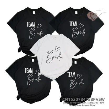 Camiseta Bride Squad Blanca - camiseta bride