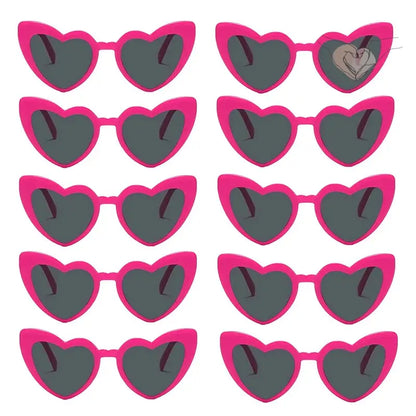 Gafas De Sol Para Rostro Corazon (x10)