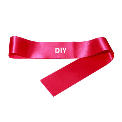 Banda Despedida De Soltera Personalizada Roja